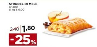 Alì Supermercati STRUDEL DI MELE gr 300 offerta