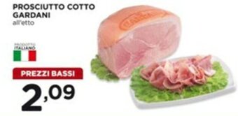 Alì Supermercati PROSCIUTTO COTTO GARDANI offerta