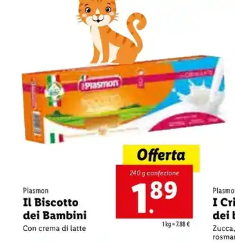 Plasmon Il Biscotto dei Bambini 240g