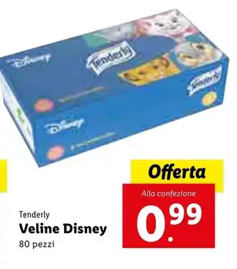 Tenderly Veline Disney 80 pezzi
