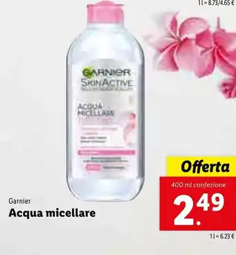 Lidl Garnier Acqua micellare 400ml offerta