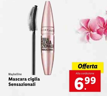 Maybelline Mascara ciglia Sensazionali