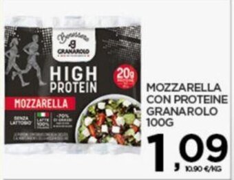 Interspar MOZZARELLA CON PROTEINE GRANAROLO 100G offerta