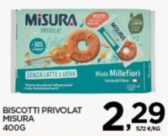 Interspar BISCOTTI PRIVOLAT MISURA 400G offerta