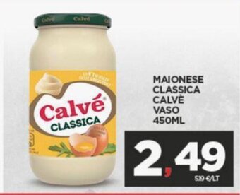 Interspar MAIONESE CLASSICA CALVE VASO 450ML offerta
