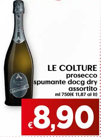 Le Colture Prosecco spumante docg dry assortito 750ml