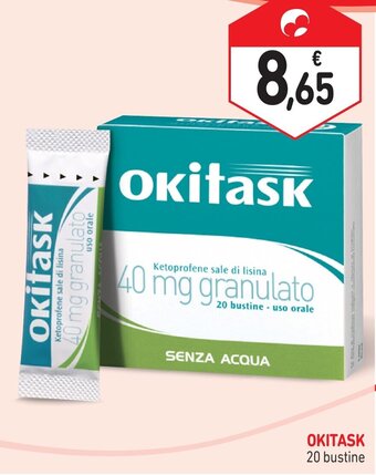 Spazio Conad OKITASK 20 bustine offerta
