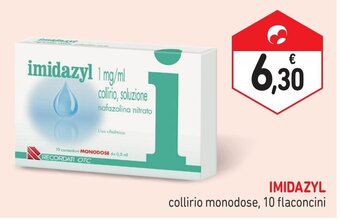 Spazio Conad IMIDAZYL collirio monodose, 10 flaconcini offerta