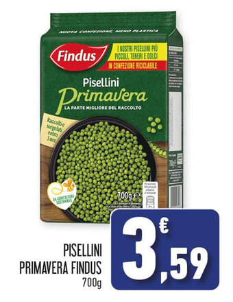 Conad Superstore PISELLINI PRIMAVERA FINDUS 700g offerta