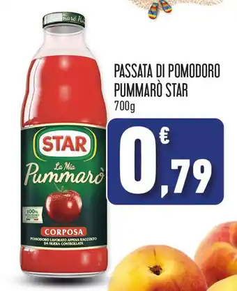 Conad Superstore PASSATA DI POMODORO PUMMARÒ STAR 700g offerta