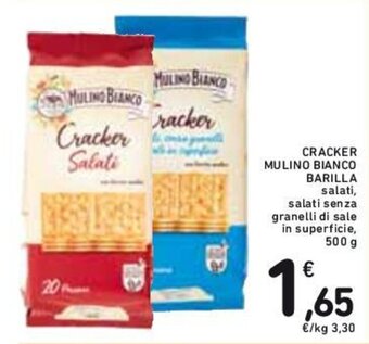 Conad CRACKER MULINO BIANCO BARILLA 500 g offerta