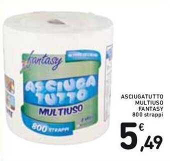Conad ASCIUGATUTTO MULTIUSO FANTASY 800 strappi offerta