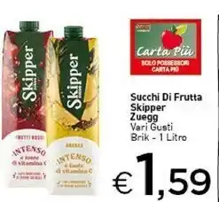 Crai Zuegg skipper succhi di frutta offerta