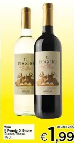 Crai Ettore galasso vino il poggio di ettore offerta