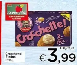 Crai Findus crocchette! offerta