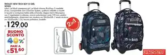 Bennet Seven trolley new tech boy o girl offerta