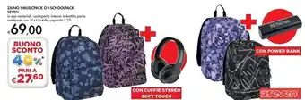 Bennet Seven zaino i-musicpack o i-schoolpack offerta