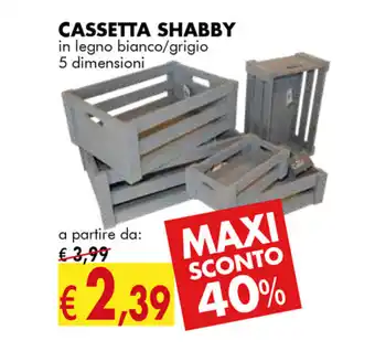 Cassetta Shabby