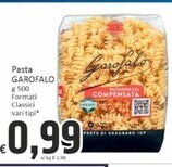 Paghi Poco Garofalo pasta offerta
