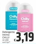 Paghi Poco Chilly detergente intimo offerta