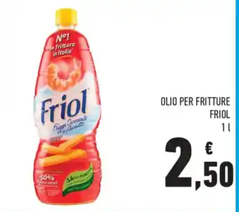 Conad City OLIO PER FRITTURE FRIOL 1 l offerta