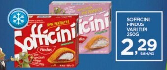 Interspar SOFFICINI FINDUS VARI TIPI 250G offerta
