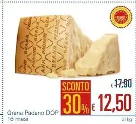 Unes Grana padano dop offerta