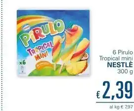 Unes Nestlè pirulo tropical mini offerta