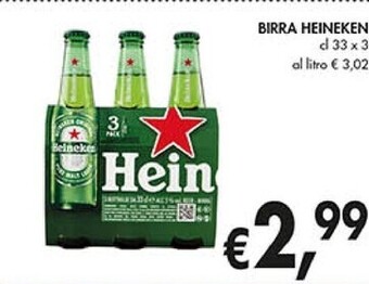 Coal Heineken birra offerta