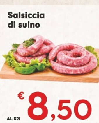 Despar Salsiccia di suino offerta