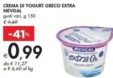 Bennet Mevgal crema di yogurt greco extra offerta