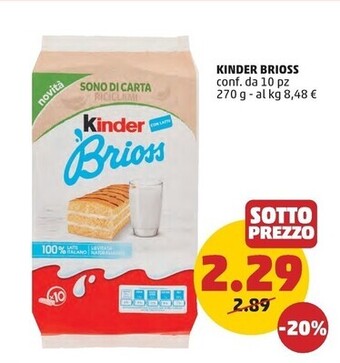 PENNY Ferrero kinder brioss offerta