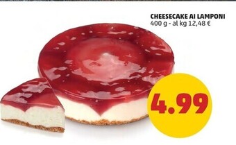 PENNY Cheesecake ai lamponi offerta
