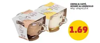 PENNY Zero + 4 zero + 4 crema al caffe, dessert al limoncello offerta