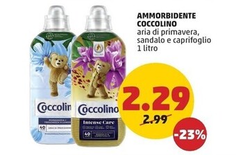 PENNY Coccolino ammorbidente offerta