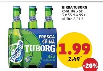 PENNY Tuborg birra offerta