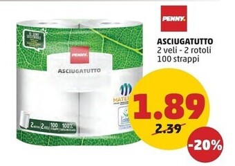 PENNY Penny asciugatutto offerta
