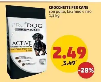 PENNY Prodog crocchette per cane offerta
