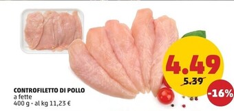 PENNY Controfiletto di pollo offerta