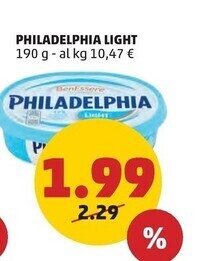 PENNY Philadelphia light offerta