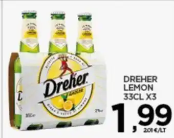 Interspar DREHER LEMON 33CL X3 offerta
