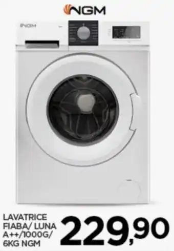 Interspar LAVATRICE FIABA/LUNA A++/1000G/ 6KG NGM offerta