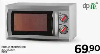 Interspar FORNO MICROONDE 20L SILVER DPM offerta