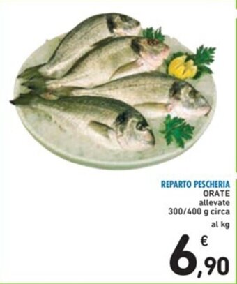 Spazio Conad ORATE allevate 300/400 g circa offerta