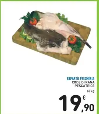Spazio Conad CODE DI RANA PESCATRICE al kg offerta