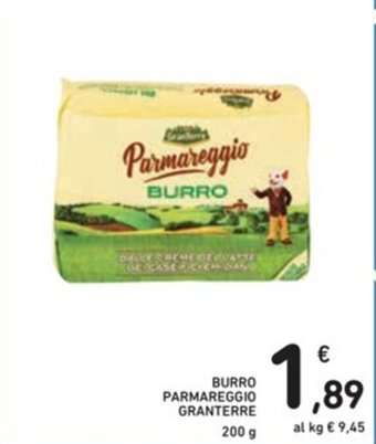 Spazio Conad BURRO PARMAREGGIO GRANTERRE 200 g offerta