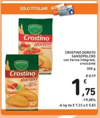 CROSTINO DORATO SANSEPOLCRO 300 g