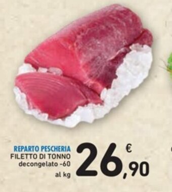 Spazio Conad FILETTO DI TONNO decongelato -60 offerta