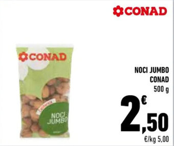 Conad NOCI JUMBO CONAD 500 g offerta