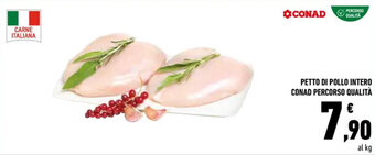 Conad PETTO DI POLLO INTERO CONAD PERCORSO QUALITÀ offerta